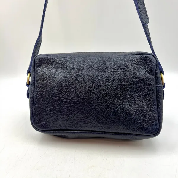 Portland Leather Goods Camera Bag Purse Cobalt Blue Large - Image 8