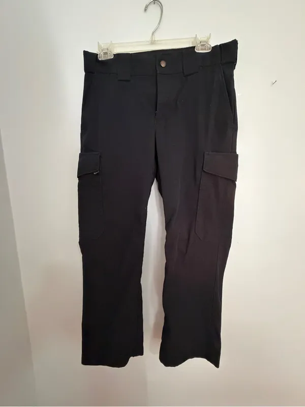 5.11 Tactical Women's Black Cargo Trousers- 6 - Image 2