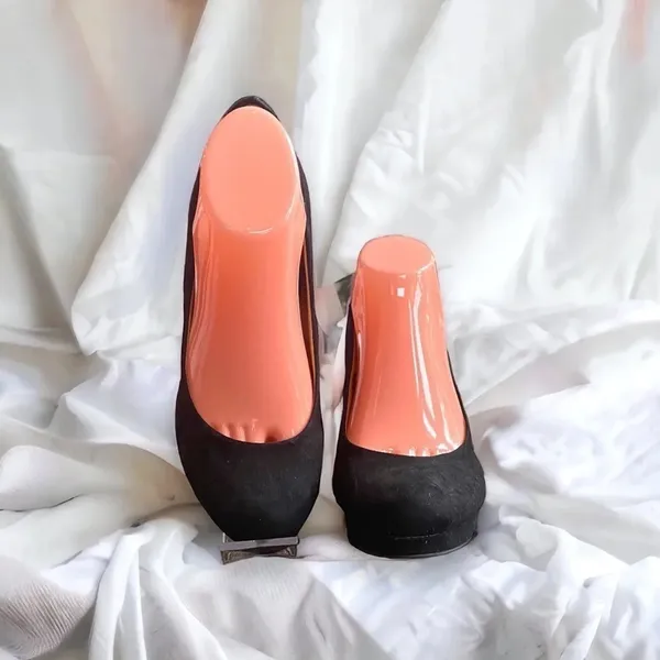 A.n.a wedge round toe suede heel size 8w‎ - Image 2