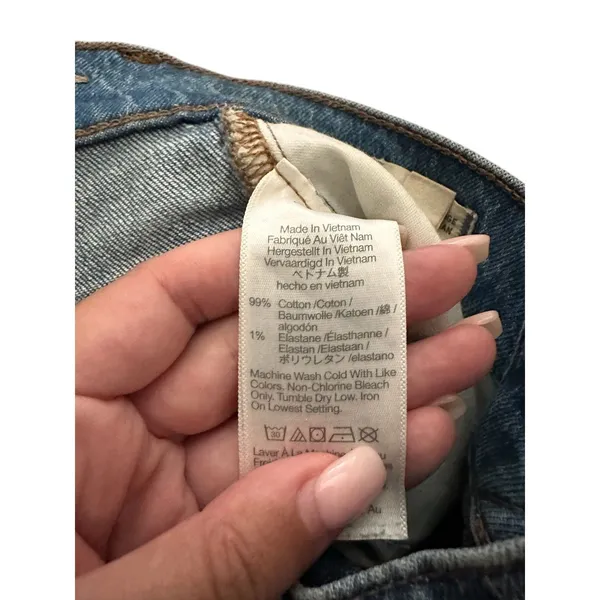 MADEWELL Perfect Vintage Wide Leg Denim 23‎ Petite - Image 6