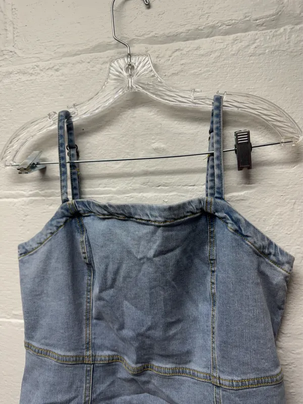 Aeropostale Denim Square-Neck Slim Dress - Image 4
