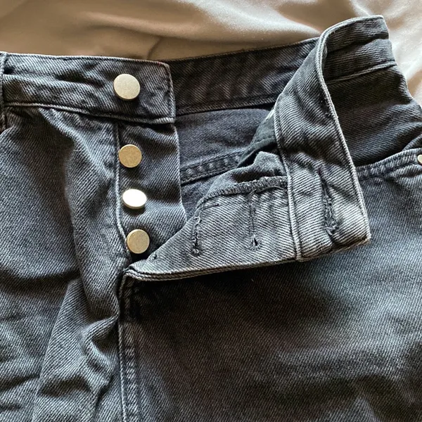 ASOS Black Denim Skirt - Image 2