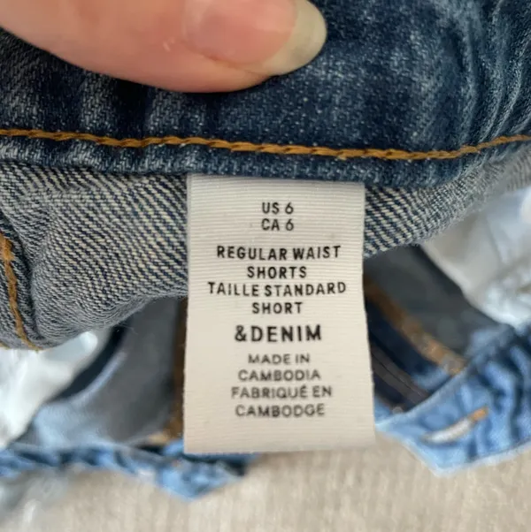 H&M Denim Shorts - Image 3
