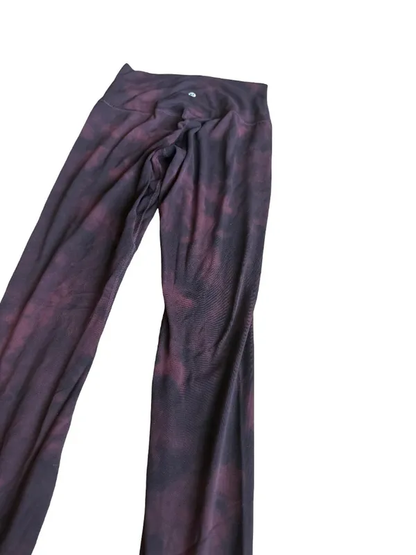 Lululemon High-Rise Stretch Leggings Tie Dye Yoga Workout Casual Size 4 Women's - Image 11