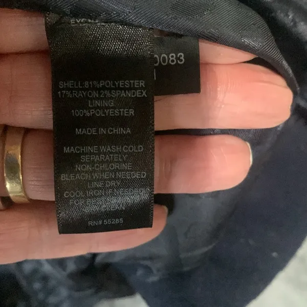 Express navy jacket. Small - Image 8