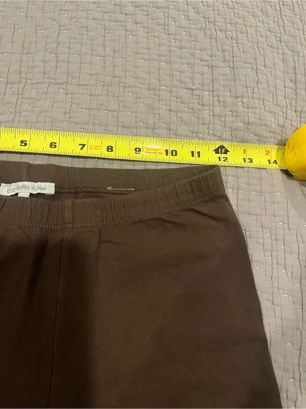 Charlotte Russe Brown Leggings - Large - Image 4