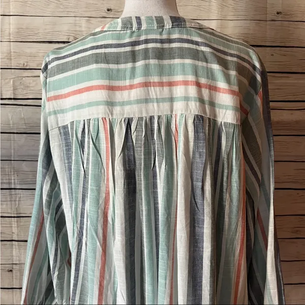 Knox Rose Multicolor Striped Blouse - Image 3