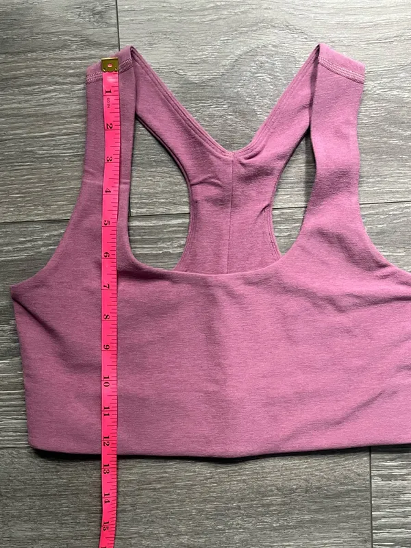 NEW Beyond Yoga Purple Space Dye Sports Bra Size S Active Workout Gym Pilates - Image 8