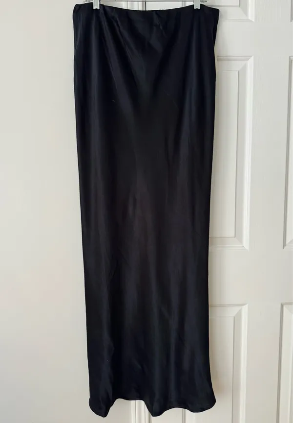 Anthropologie The Tilda Maxi Slip Skirt, Size XL - Image 6