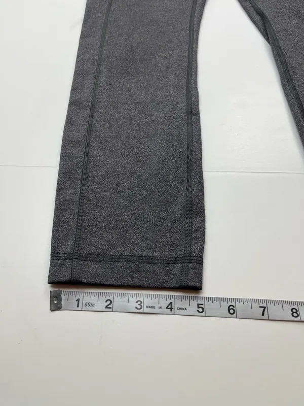 Lululemon Speed Up Tight Legging Heathered Black Grey Gray W5CA2T‎ Womens 6 - Image 10