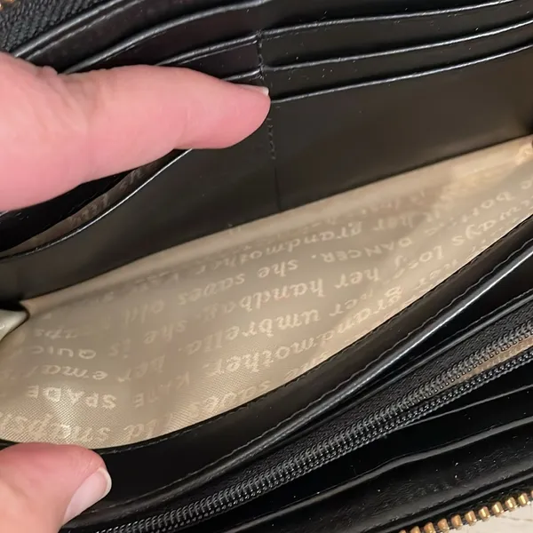 Kate Spade Plaid wallet - Image 13