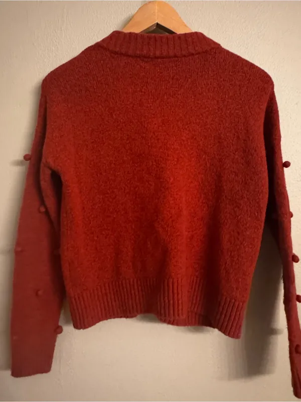 MADEWELL Pom-Pom Cardigan Sweater - Image 5