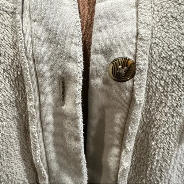 Free People Rugby Oversized Fleece Jacket – Size S - Image 11