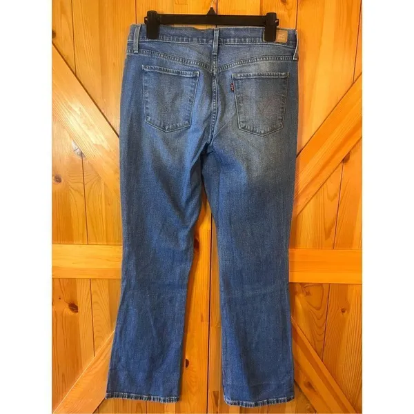 Levi’s 515 Jeans Womens 8 Bootcut Denim Blue Medium Wash - Image 4