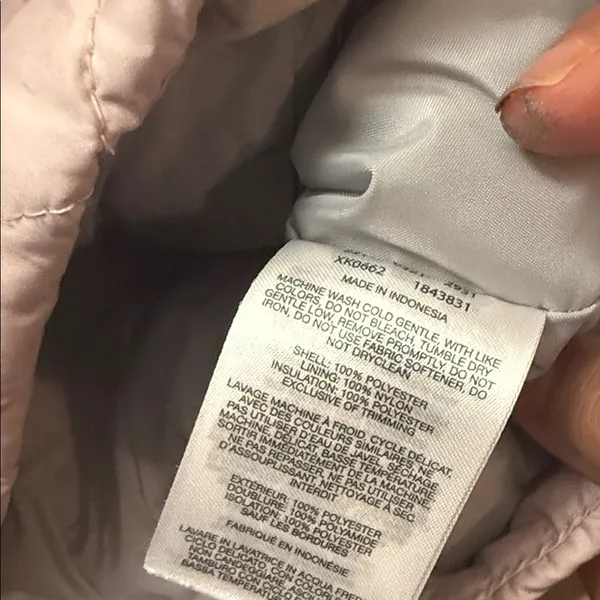 Columbia Women's Light Pink Quilted Puffer Jacket - Image 6