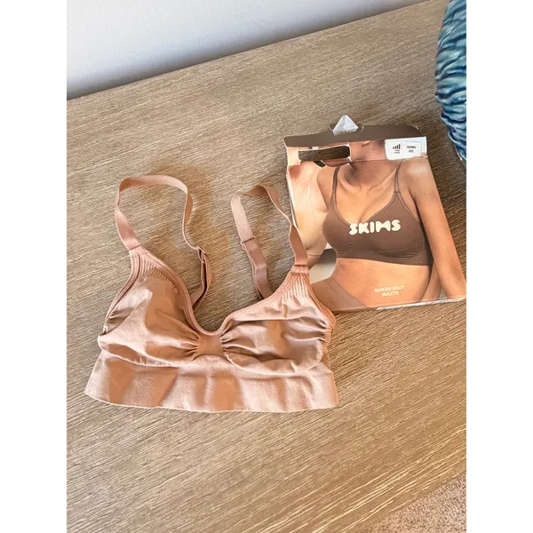 SKIMS Seamless Sculpt Bralette Womens Sienna‎ XXS - Image 2