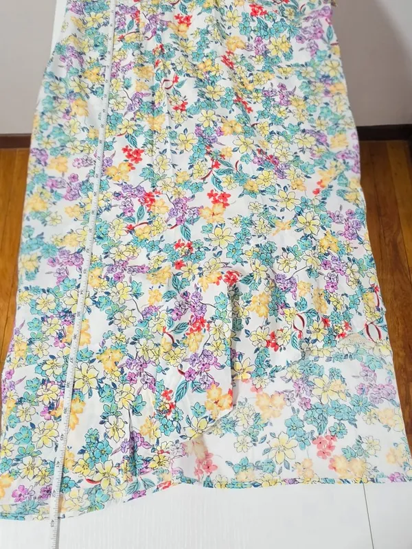 beachsissi Floral Mini Dress - White/Multicolor floral - Size XL - Image 9