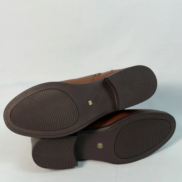 Easy‎ Spirit Size-9 M Women's Lorand Brown Block Heel Casual Booties - Image 5