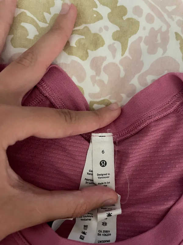 Lululemon Swiftly Tech Pink Short Sleeve - Image 2