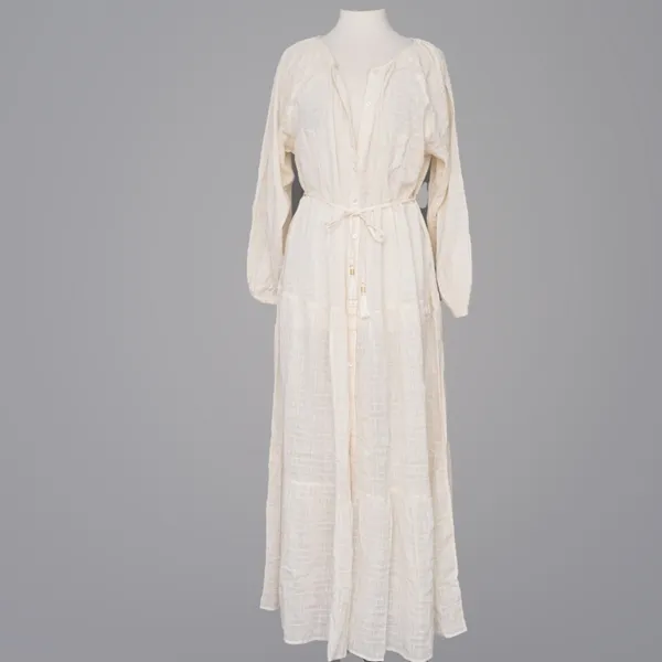 L*Space. Nepali Button‎ Down Cotton Maxi Dress. - Image 2