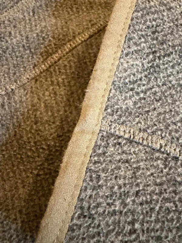 Athleta Olive and Yellow Zip-Front Fleece Jacket - Image 7