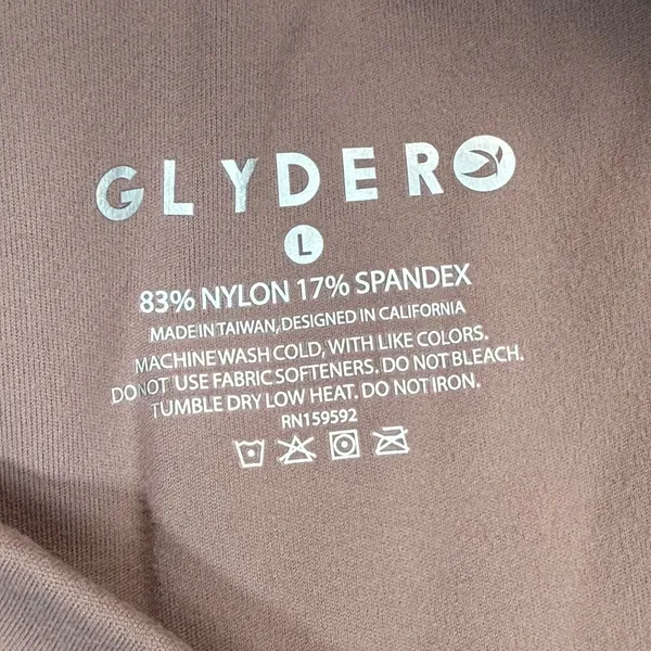 Glyder High Waist Yoga Pants‎ Tights Athletic Workout Leggings Comfort L - Image 7