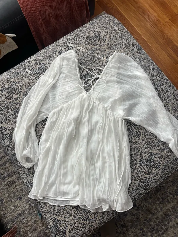 Le lis White mini dress - Image 3