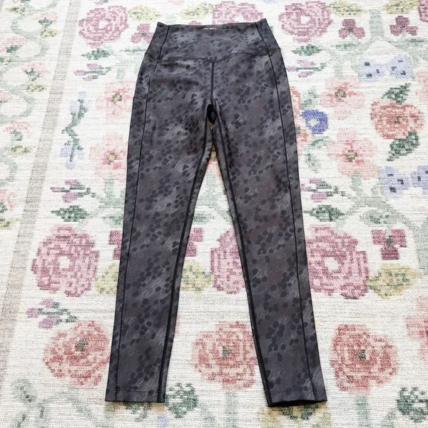Splits59 Womens High Waist Leggings Medium Athletic Yoga Training Gym Quick Dry - Image 2