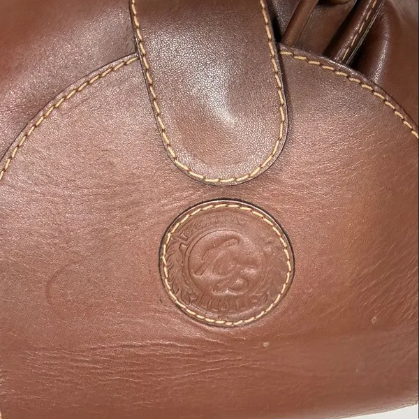 Leon Yamamoto brown leather backpack - Image 3