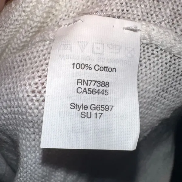J Crew elevated basics minimalist lightweight shortsleeve S pullover White - Image 4