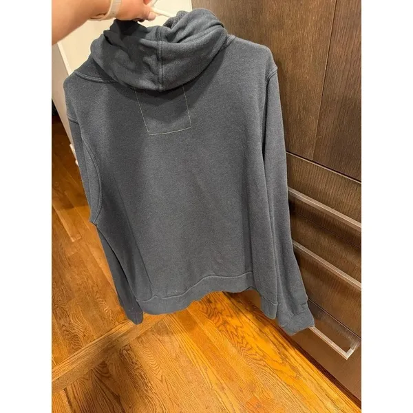 Aviator Nation Ninja Pullover Hoodie in a charcoal gray wash women's xxl - Image 4
