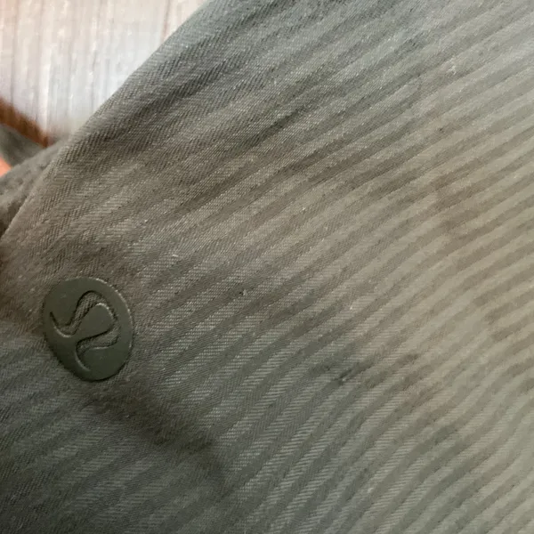 Lululemon Studio Pant Gray Textured Jogger Drawstring Size 4 Athleisure Utility - Image 2