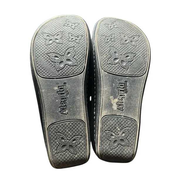 Alegria Sandals Slip On Rainbow Black Women's Size‎ EU 40, US 9 Comfort #S19-1 - Image 10