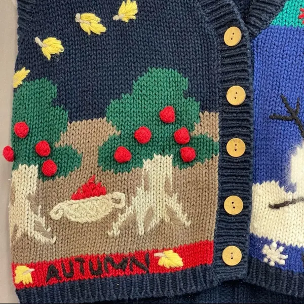 Christopher & Banks Nautical Knit Vest - Image 2