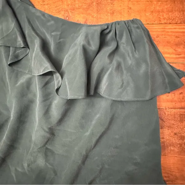 ANTHRO | MAEVE One‎ Shoulder Ruffle Blouse - Image 6