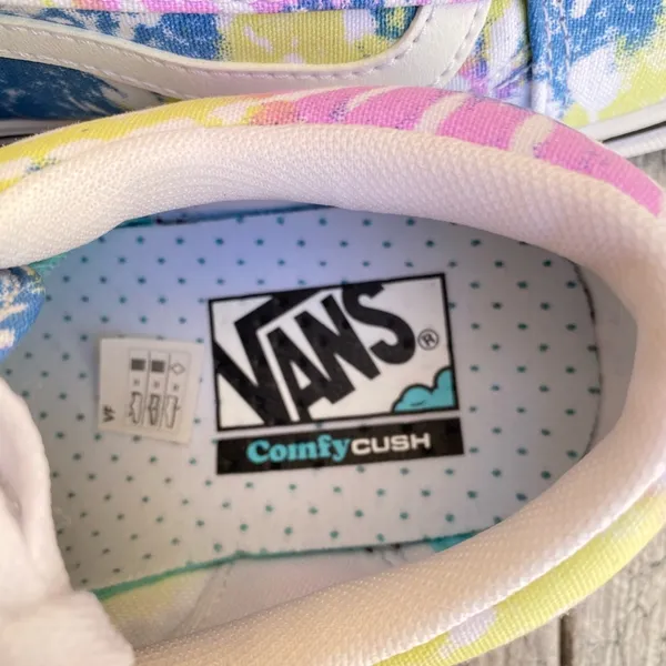 Vans tie dye Comfycush sneakers women’s 8 - Image 2