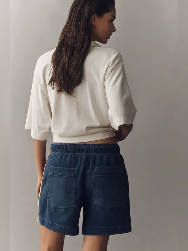 Anthropologie‎ Pilcro Cotton Blend Pull-On Shorts Size XXSP - Image 3