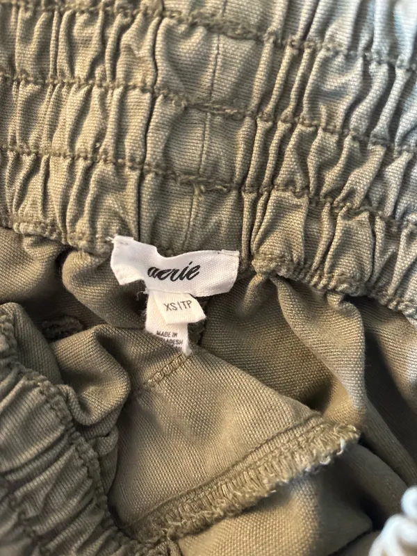 Aerie Green Shorts - Image 3