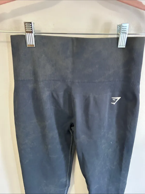 Gymshark Butt Shaping Leggings Blue Gray - Image 3