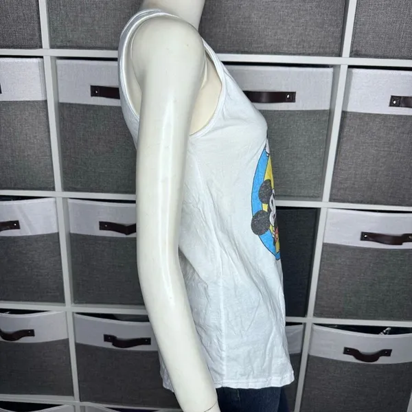 Disney Mickey and Friends Retro Group Shot Tank Top Size Small - Image 10
