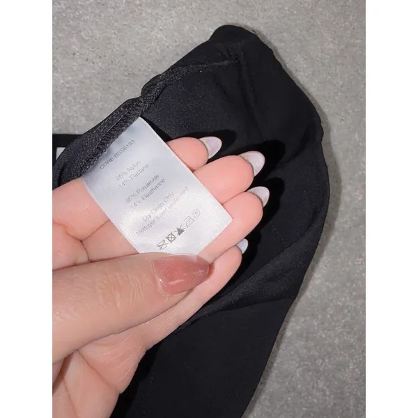 veronica beard black slim leg cropped pants size 8 back seam‎ - Image 5