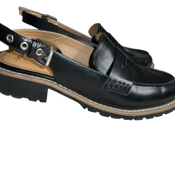 Dolce vita Cancun black new open heel loafers - Image 6