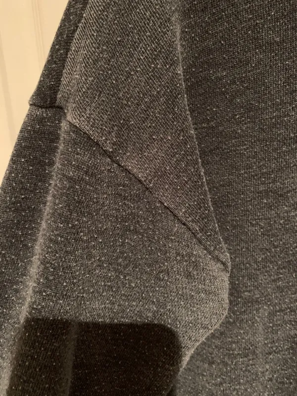 Grey Oversized American Eagle Sweatshirt  - Image 3