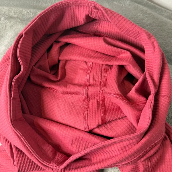 Lululemon‎ V Waist Yoga Tight 25" Grid Texture Leggings Size 8 Vintage Rose - Image 8