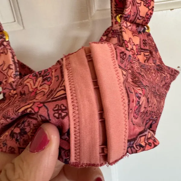 SKIVVIES by For‎ Love & Lemons Geneva Bra Top in the Sienna Size XS - Image 5
