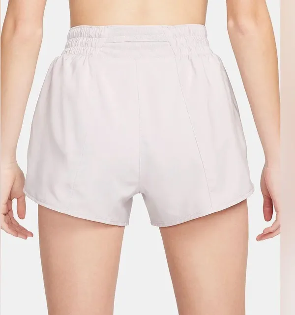 Nike One Women's Dri-FIT High-Waisted 3" Brief-Lined Shorts - Image 2