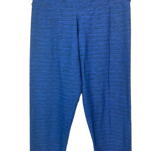 Booty by Brabants Blue Spacedye Marled Leggings One‎ Size - Image 3