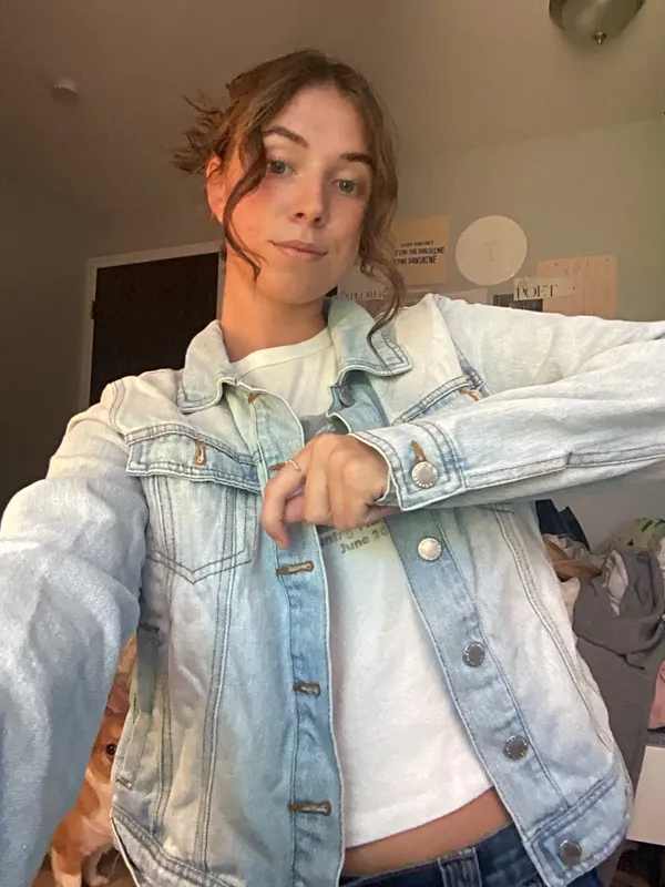 Jean jacket Blue - Image 2