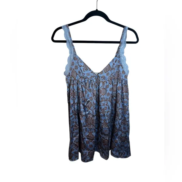 Nwt Intimately Free People Misty Mornings Trapeze Slip Dress - Image 2