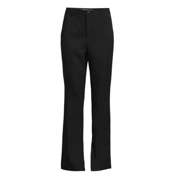 Walter Baker Atlas Wide Leg Pants Black Trouser Minimalist Office Slit Small NWT - Image 2